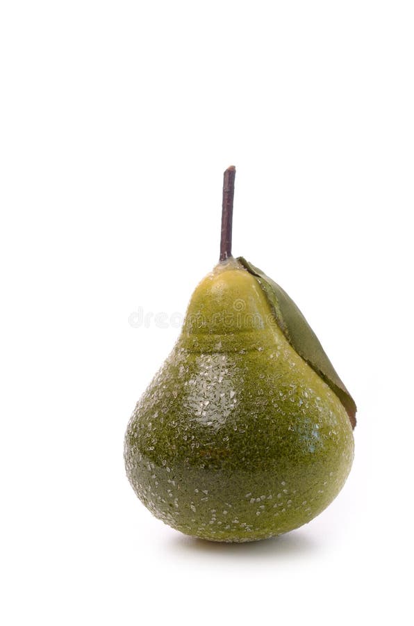 Frozen Pear Puree on a Cutting Board on a Table Stock Image Image of