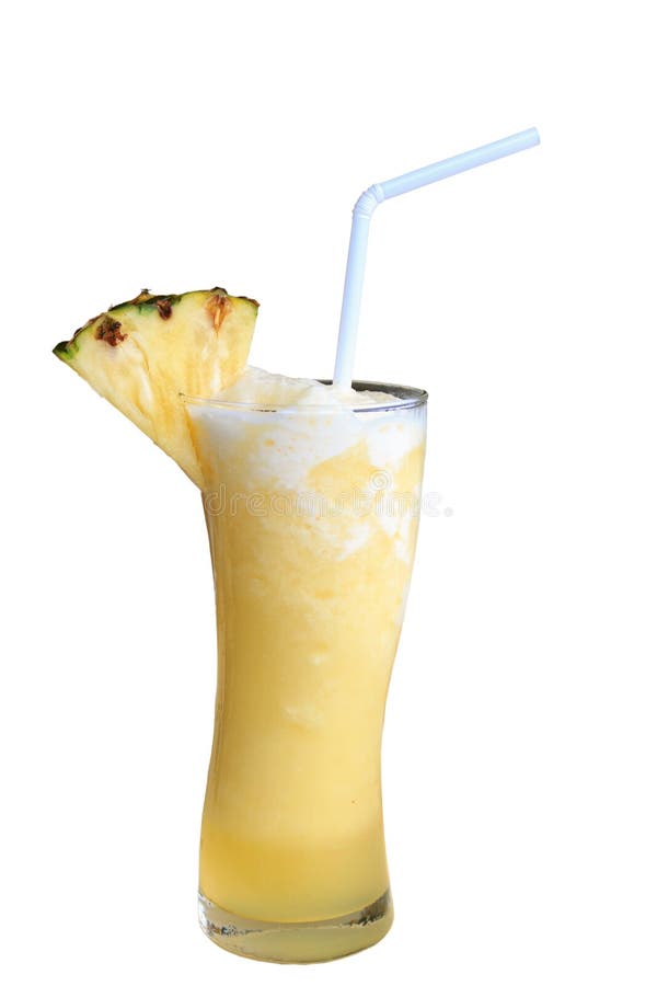 Frozen Pineapple Juice stock image. Image of isolated 27109209