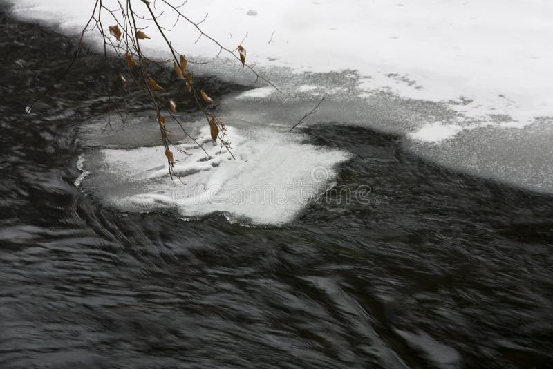 Frozen river