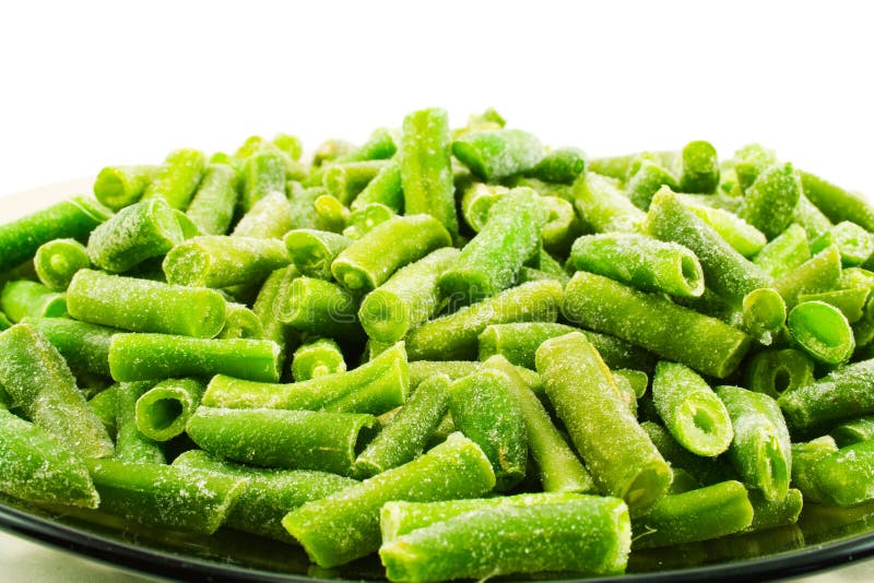 Frozen string beans