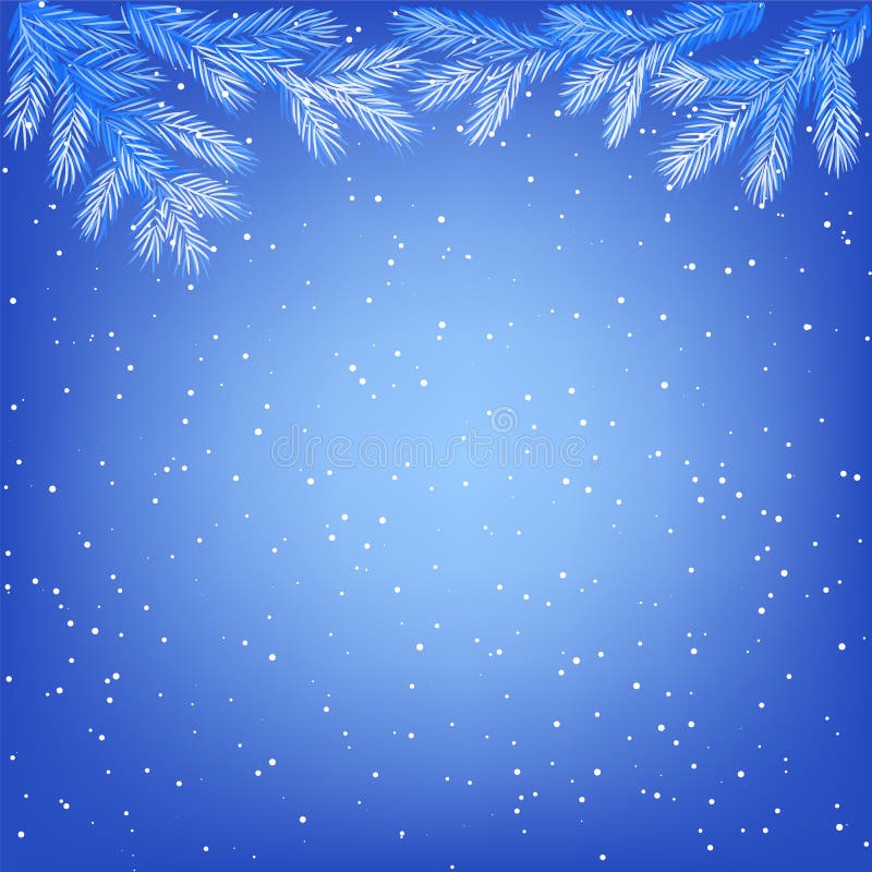 Frozen tree branches stock illustration Frozen tree branches stock illustration
