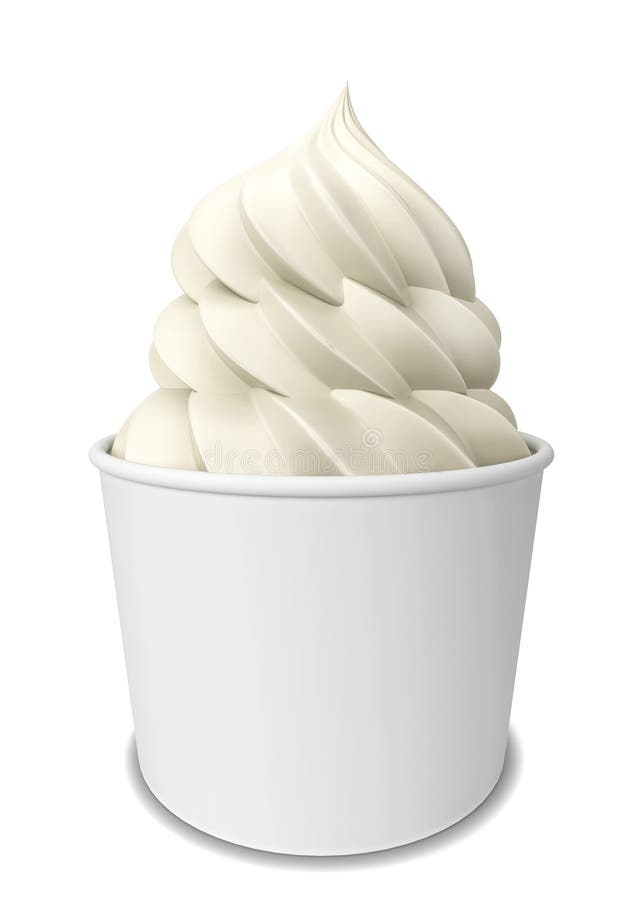 frozen-yogurt-stock-vector-illustration-of-diet-food-23594343