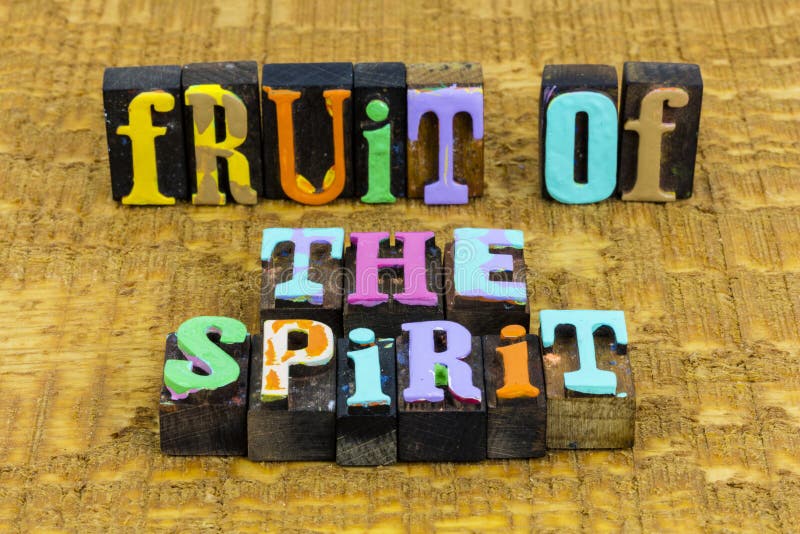 Frucht des Geistes Liebe christliche Religionsfreundlichkeit heiligen Gottes Glauben