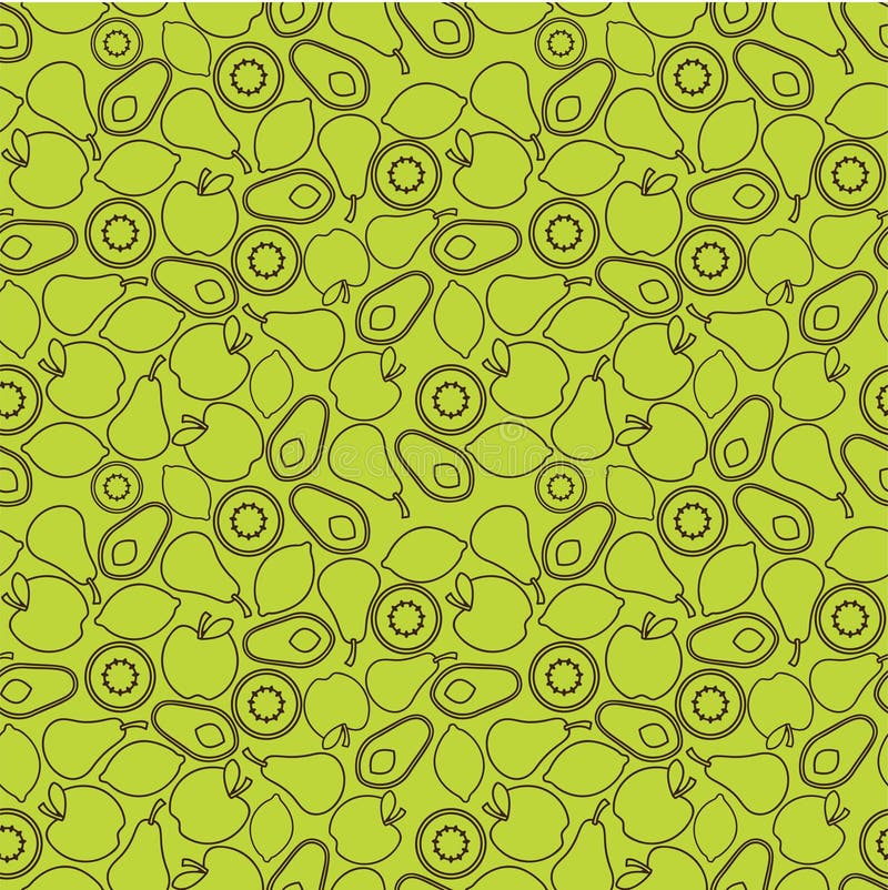 Fruchtmuster stock abbildung