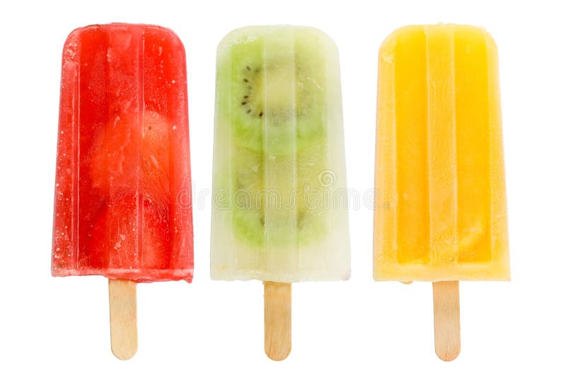 FruchtPopsicles lizenzfreie stockfotos FruchtPopsicles lizenzfreie stockfotos