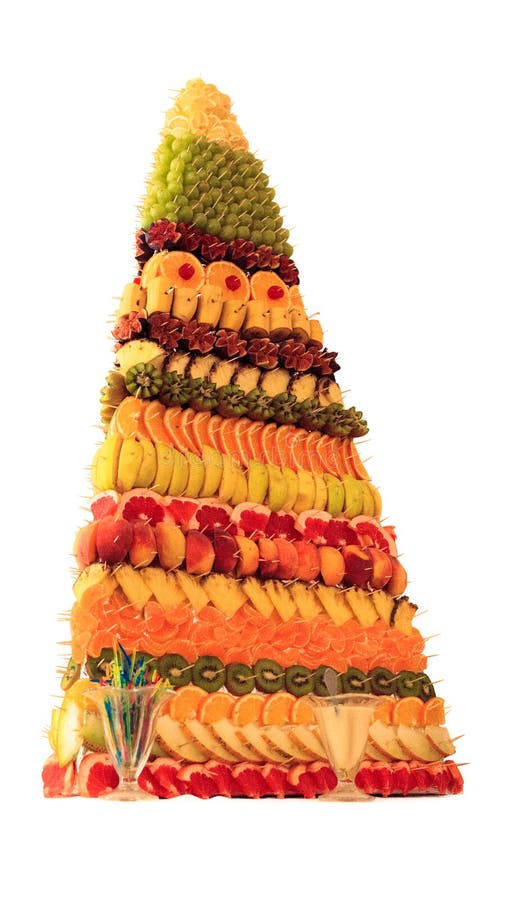  Fruchtpyramide lizenzfreie abbildung