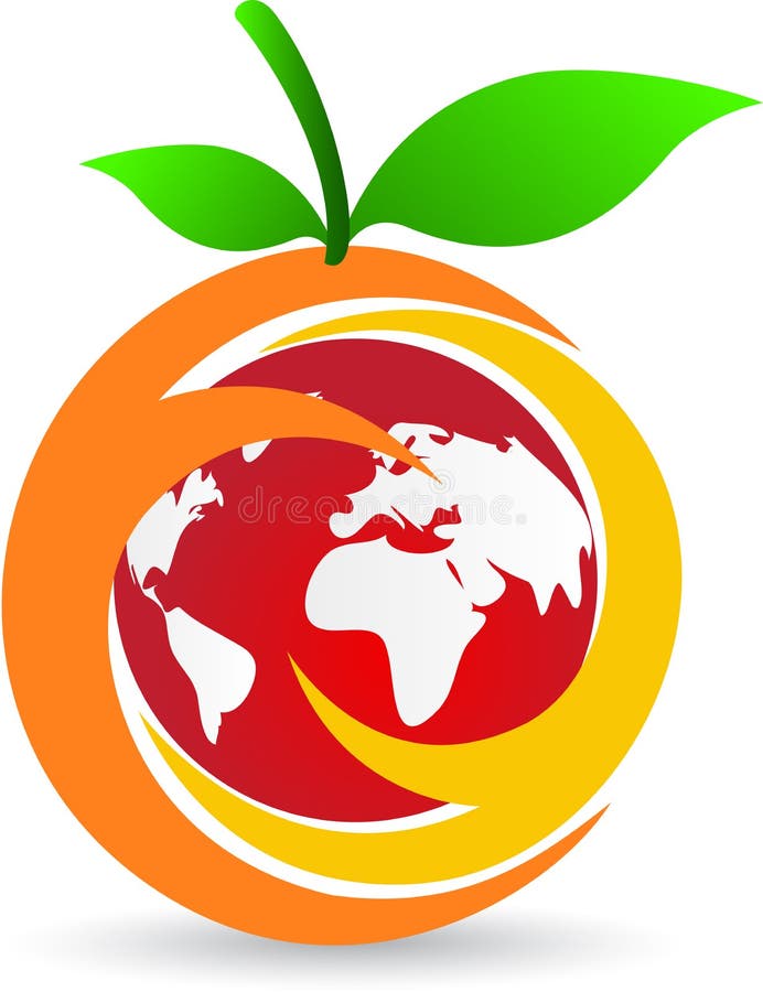 Fruchtzeichen stock abbildung