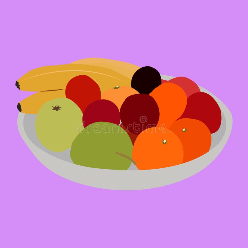 Fruit Vector Avatar Art Stock Illustrations 883 Fruit Vector Avatar