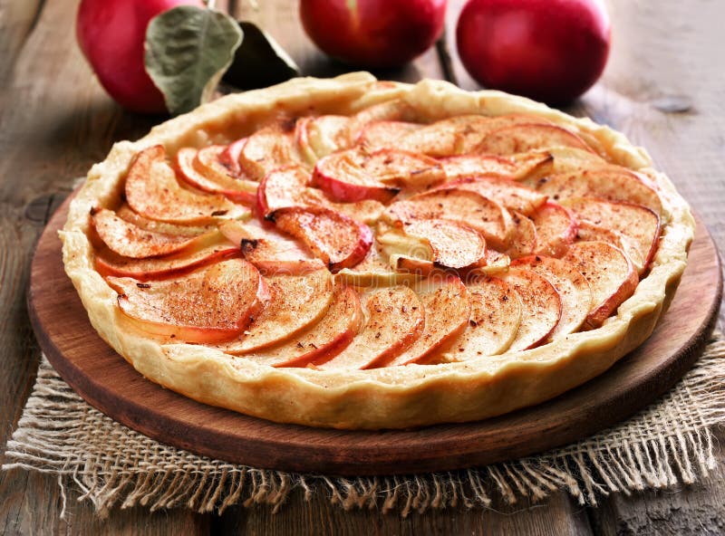 Fruit baking apple pie stock image. Image of dinner, baked 70967183