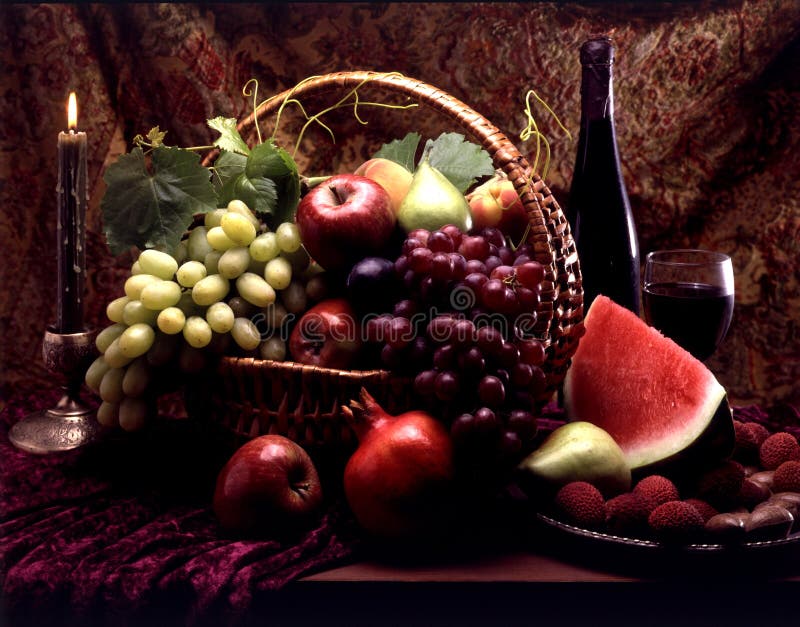 Fruit in basket