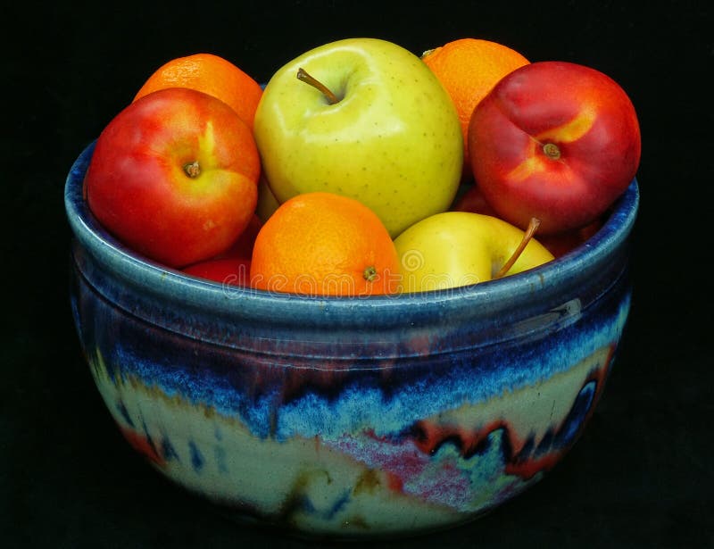 Fruit bowl stock photo. Image of nectarines, bowl, oranges 231186