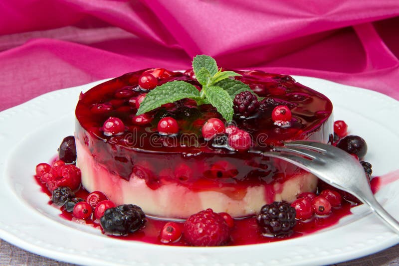 Fruit Yogurt Cake stock image. Image of yoghurt, raspberry 24014605