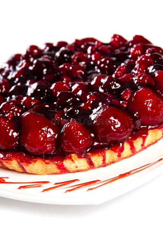 Cherry cake stock photo. Image of food, pastry, sweet 21873908