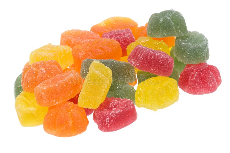 Fruit candy stock image. Image of orange, food, gummy 12655647