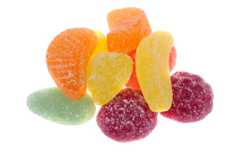 Fruit candy isolated