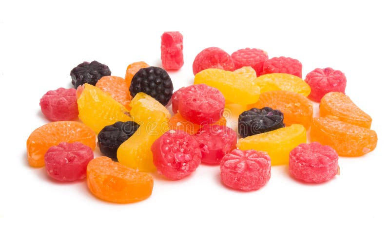 fruit candy isolated