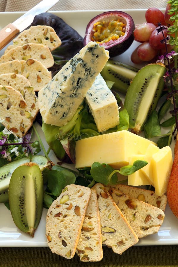 Fruit And Cheese Platter