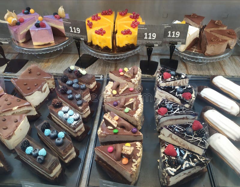 Fruit and Chocolate Cake Desserts Stock Photo Image of snack