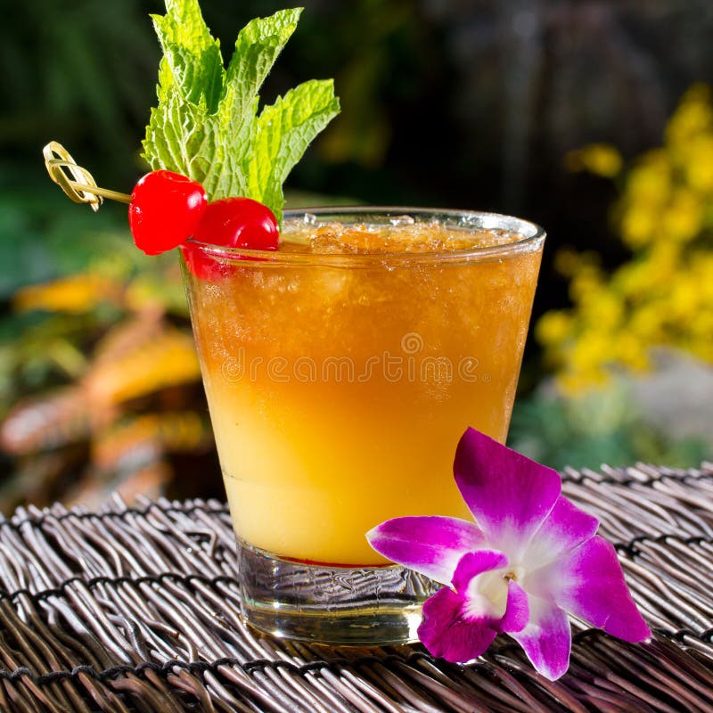 Fruit cocktail stock image. Image of delicious, bright 80040021