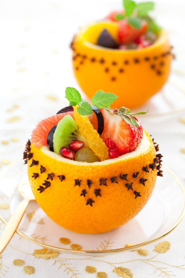 Fruit dessert stock photo. Image of horizontal, fruit 16889972