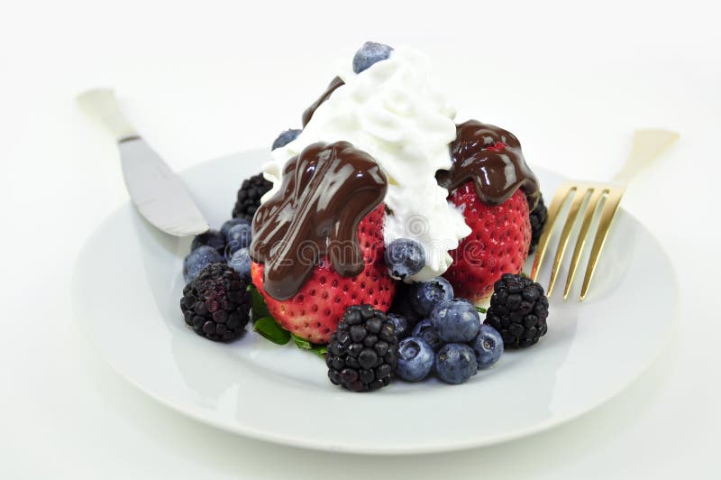 Fruit dessert stock image. Image of ingredient, garnish 18190367