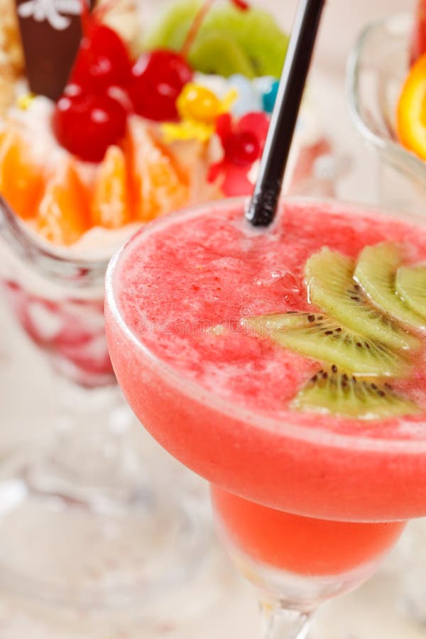 Fruit desserts stock photo. Image of fruits, mousse, closeup 21438736