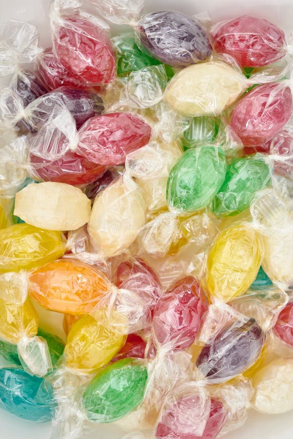 Fruit Drop Candy stock image. Image of party, purple 78045973