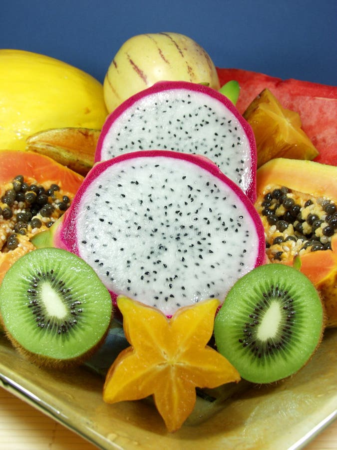 Fruit exotique photo stock. Image du raisins, melon, frais 1134186