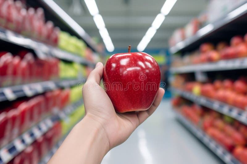 https://thumbs.dreamstime.com/b/fruit-food-fresh-shopping-apple-holding-supermarket-grocery-store-retail-market-healthy-hand-woman-green-shelf-sale-choosing-288735310.jpg
