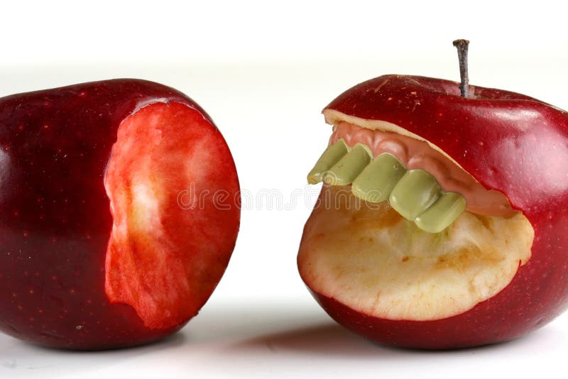 When Fruit Goes Bad stock image. Image of unusual, apples 1560413
