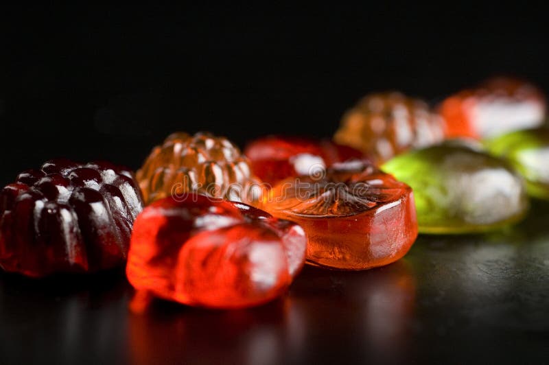 Gummy fruit candy stock image. Image of closeup, variety 32813923
