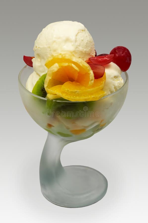 Fruit ice cream