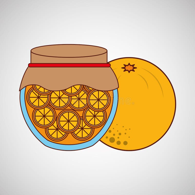 Fruit jam design stock vector. Illustration of vector 70216888