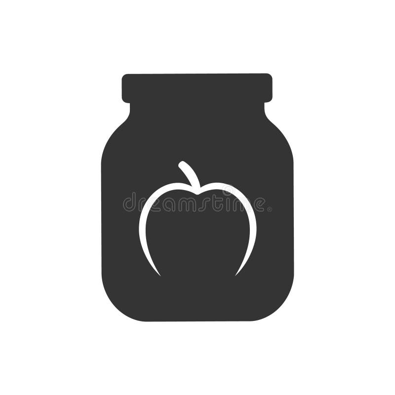 Fruit Jam Icon stock vector. Illustration of icon, toast 296705482