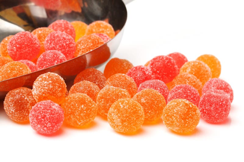 Fruit jelly colored balls stock photo. Image of candy 32698214