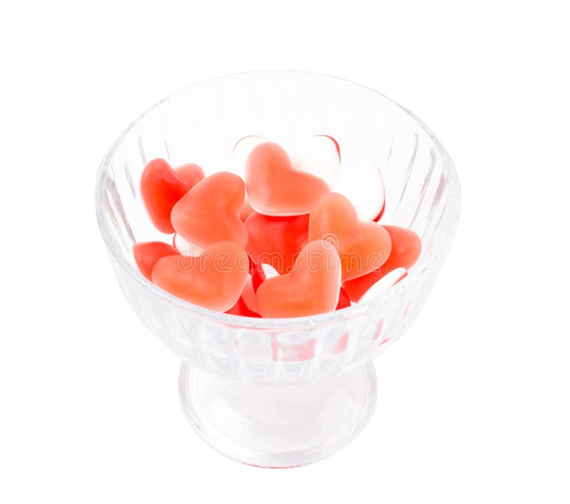 Fruit Jelly in the Form of Heart Stock Photo Image of gourmet, hearts