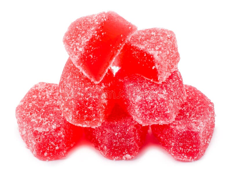 Fruit Jelly in the Form of Heart Stock Photo Image of gourmet, hearts