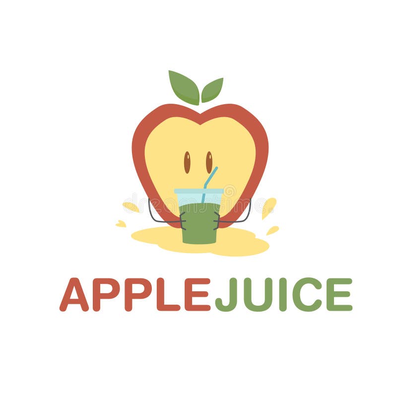 Fruit Juice Logo Vector Art Logo Template and Illustration Stock