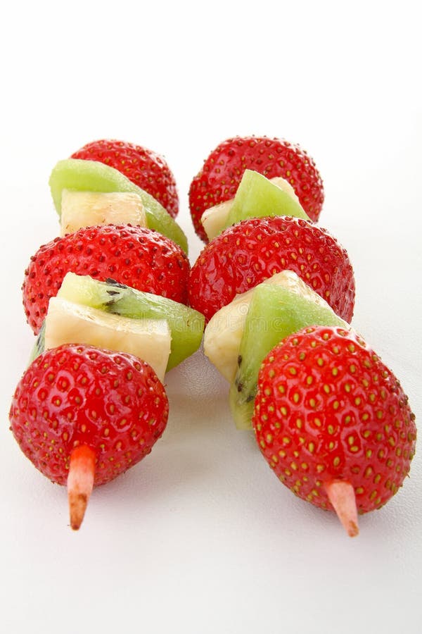 Fruit Kebabs 8 stock photo. Image of eating, kiwi, gourmet 4575970