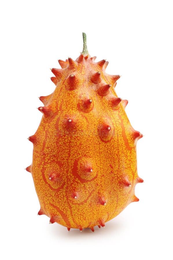 Fruit Kiwano African Horned Cucumber Stock Photo Image of ripe