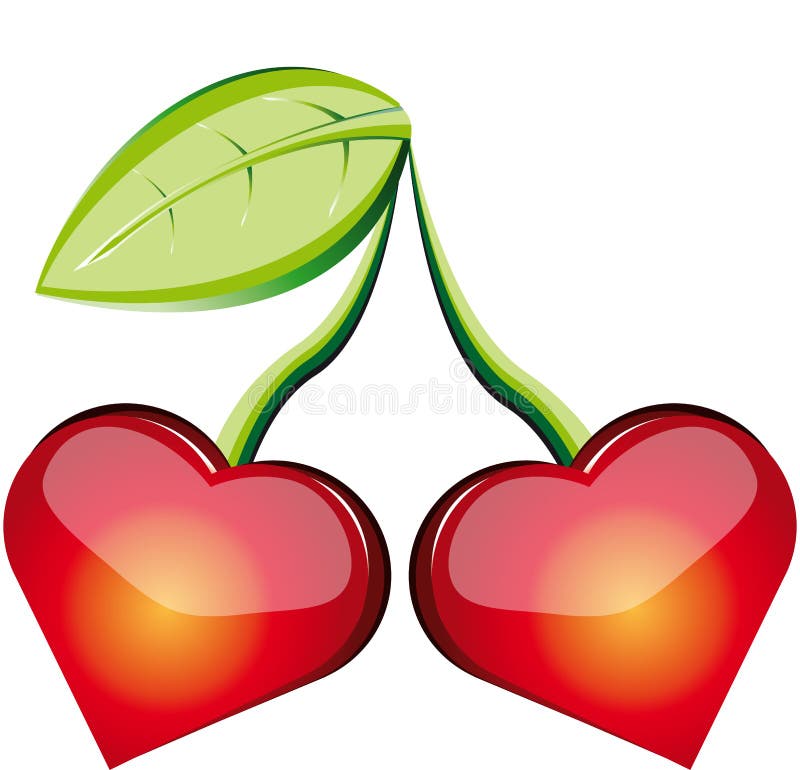 Fruit love stock vector. Illustration of element, celebrate 12343847