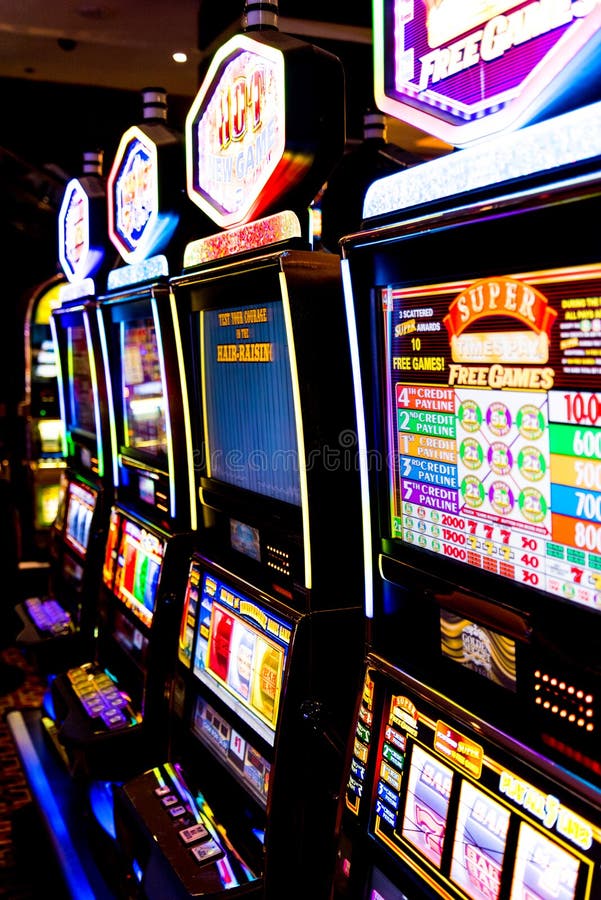 Bright Colourful Fruit Machines Stock Photos Free & RoyaltyFree