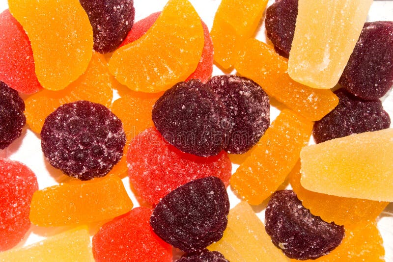 Fruit marmalade assorted. stock photo. Image of dessert 167039386