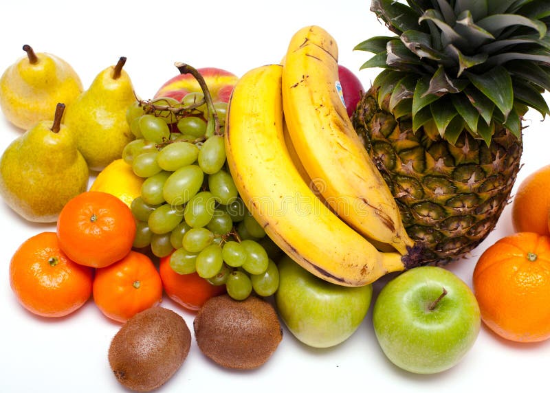 Fruit mix stock photo. Image of edible, nutrition, isolated 18672742