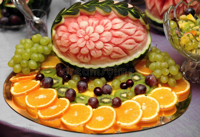 Fruit plate stock photo. Image of handle, sweet, colour 20356582
