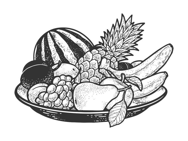  Vegtable Crate Sketch Drawing for Girl
