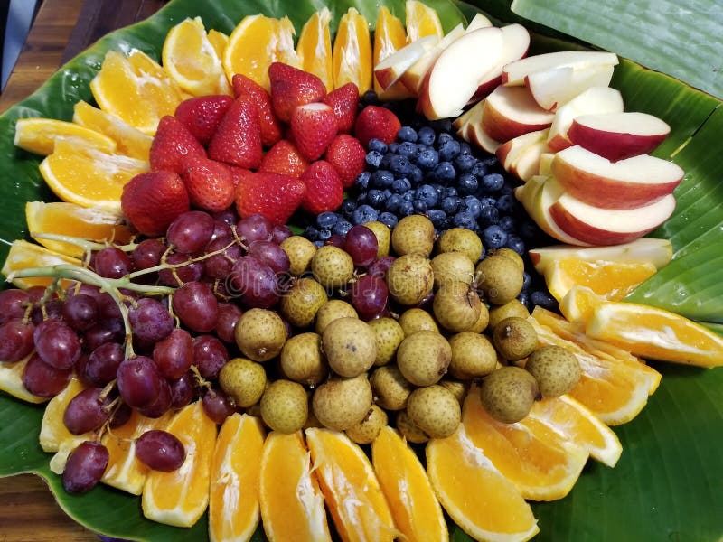 Fruit platter stock image. Image of fruits, fruit, arrangement 197535511