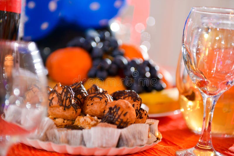 Fruit Platter and Cookies Platter Stock Image Image of cooked