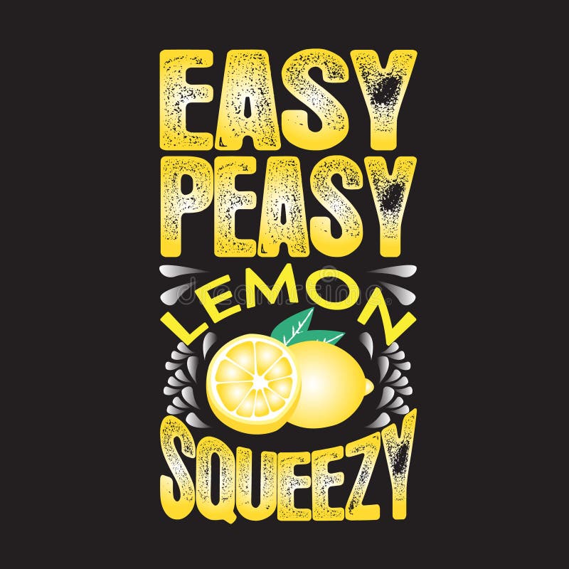 Easy lemon squeezy