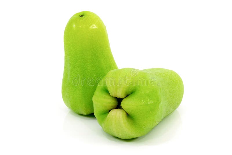 Fruit rose apples green white background royalty free stock photo